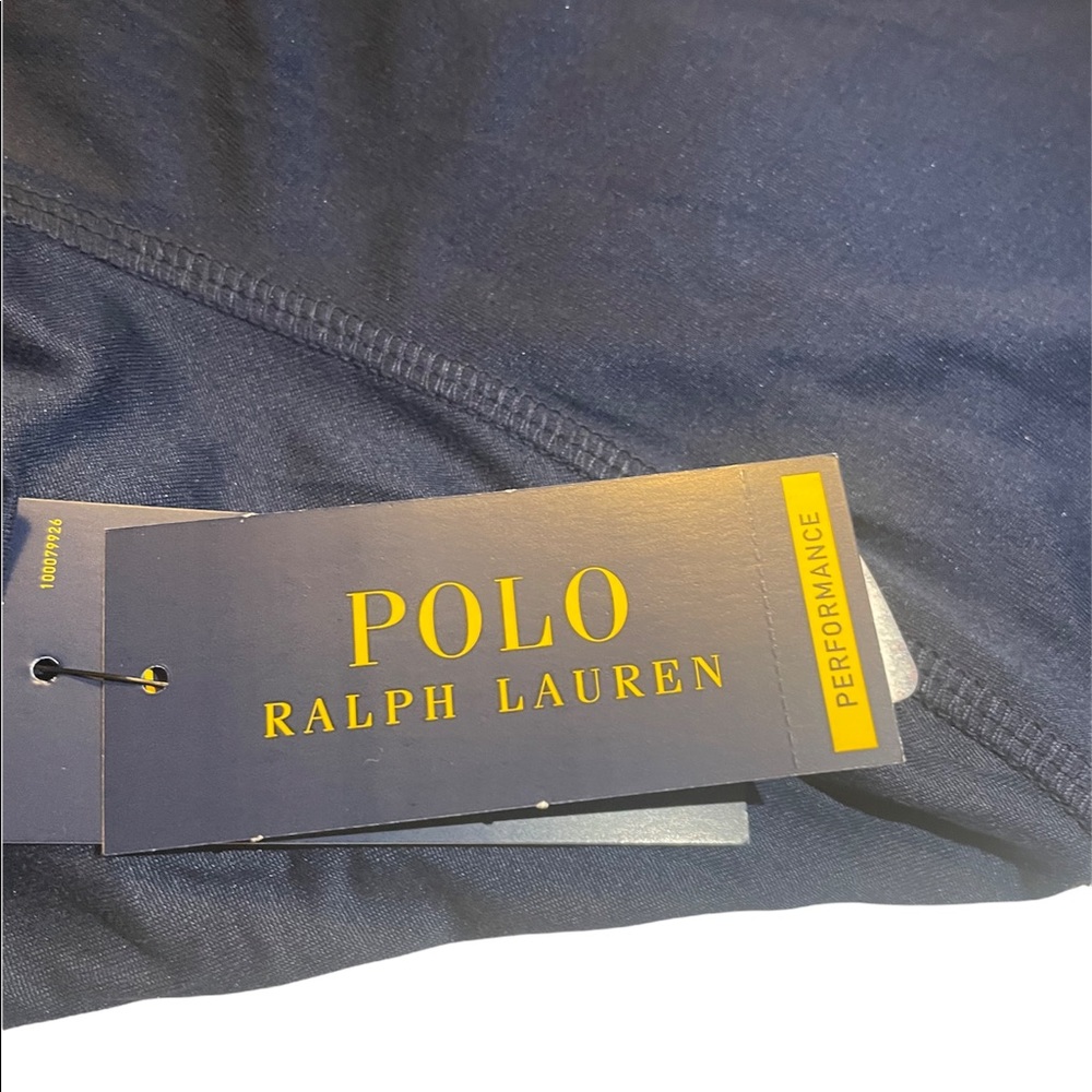 Polo Ralph Lauren Preformance Tee Shirt, Kids Medium 10-12, Navy Blue